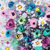 Blossoming Whirlwind — Original Textured Heart Painting | Oil And Acrylic Painting in Paintings by DaggArt. Item made of canvas works with contemporary style