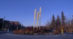 MIGRATIONS | Public Sculptures by COOKE-SASSEVILLE. Item composed of stone and synthetic