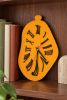 Handmade Melting Wall Clock – Dali Inspired Wooden Clock, 19 | Decorative Objects by Yasemin Arabacıgil. Item made of wood works with contemporary style