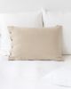 Linen Pillowcase With Buttons | Pillows by MagicLinen. Item composed of fabric