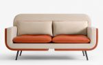 Up Two Seater Sofa | Couch in Couches & Sofas by LAGU. Item composed of leather