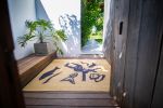 Unique and Poetic: Handcrafted Natural Fiber Mat by Artist. | Area Rug in Rugs by LA FIBRE ARTISANALE. Item composed of fiber compatible with boho and contemporary style
