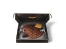 The Showcase | Serving Board in Serveware by Gavin May. Item made of walnut & brass