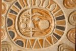 Sun Ceramic Wall Art | Wall Sculpture in Wall Hangings by Clare and Romy Studio. Item made of ceramic works with boho & mid century modern style