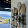 Extra Large Lomas Style Fiber Wall Art | Macrame Wall Hanging in Wall Hangings by Sarmal Design. Item made of maple wood with cotton works with boho & minimalism style
