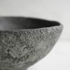 Extra Large Wabi Sabi Centerpiece Bowl in Grey Concrete | Decorative Bowl in Decorative Objects by Carolyn Powers Designs. Item made of concrete compatible with contemporary and japandi style