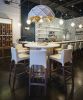 Sun Chandelier Gold 140 Beckrew Wine House Houston TX | Chandeliers by ADAMLAMP