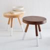 Campfire Stool | Chairs by Solid Manufacturing Co.. Item made of walnut