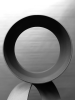 Interval | Public Sculptures by Nicholas Turner. Item composed of steel in minimalism or mid century modern style