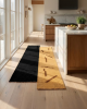 Organic Seagrass Runner Rug | Handwoven Hallway & Entryway | Rugs by LA FIBRE ARTISANALE. Item made of fiber works with contemporary & modern style