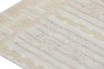 Rug & Kilim’s Scandinavian Rug in Cream, White and Blue | Area Rug in Rugs by Rug and Kilim