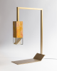 Lamp/Two YELLOW | Table Lamp in Lamps by Formaminima. Item made of brass & marble compatible with contemporary style