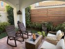 Modern Outdoor Rocking Chair, Lounge chair, USA made | Chairs by Marco Bogazzi