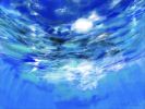 Living Oceans • OCEAN WATER 4 | Prints in Paintings by Betty Jo Costanzo. Item composed of cotton and paper in contemporary or coastal style