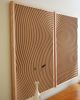 09 Acoustic Panel | Wall Sculpture in Wall Hangings by Joseph Laegend. Item made of oak wood compatible with minimalism and mid century modern style