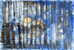 Breaking Boundaries | 41x62 | Large Abstracts | Mixed Media by Jacob von Sternberg Large Abstracts. Item composed of canvas