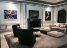 "Gliding through the Folds" & "Kaleidoscopic Kyoto: Origami Aka Maiko" | Oil And Acrylic Painting in Paintings by Shan Richards | InterContinental Sydney Double Bay in Double Bay. Item made of canvas