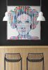 PRINCESS LEIA STAR WARS | Mixed Media by Virginie SCHROEDER | Los Angeles in Los Angeles. Item composed of canvas & paper