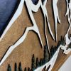 Wooden Mountain Wall Art - ''Spilos'' | Wall Sculpture in Wall Hangings by Skal Collective. Item made of wood