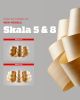 Skala 5 - Lighting Wood Chandelier | Chandeliers by Traum - Wood Lighting. Item composed of wood compatible with minimalism and eclectic & maximalism style