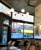 Custom Chandelier for Roots | Chandeliers by CP Lighting | Roots Natural Kitchen in Richmond. Item composed of aluminum and glass
