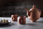 Ceramic Teapot Set with Cups | Serveware by Halohope Design. Item made of ceramic compatible with minimalism and japandi style