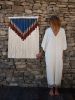 Symmetry N-01 | Macrame Wall Hanging in Wall Hangings by Dual Experimental Studio | Dido El Palmar in El Palmar de Vejer. Item made of cotton with fiber works with country & farmhouse & coastal style