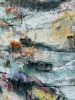 In Due Course | Collage in Paintings by Adam Collier Noel. Item composed of canvas & paper compatible with contemporary style