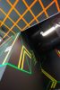 Neon Game Room | Paneling in Wall Treatments by ANTLRE - Hannah Sitzer | Google Java in Sunnyvale. Item made of synthetic