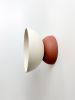 Echo Sconce / Flush Mount | Sconces by AND Ceramic Studio. Item composed of stoneware in mid century modern or contemporary style