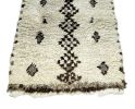 Vintage Moroccan Rug 2.6/6.0 ft - Hand-Tufted Artistry | Runner Rug in Rugs by Marrakesh Decor. Item composed of wool in boho or mid century modern style