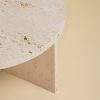 Travertine Coffee Table - HASHI by Lebanto | Tables by Lebanto. Item composed of marble in minimalism or contemporary style