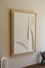 No. 115 Japandi Plaster Wall Relief - Scandinavian Decor | Wall Sculpture in Wall Hangings by Joseph A