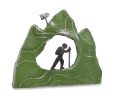 Mountain Scene | Wall Sculpture in Wall Hangings by Gatski Metal. Item made of metal