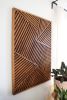 Wood Wall Art, Wood Wall Decor, Wood Wall Art Geometric | Wall Sculpture in Wall Hangings by Blank Space Studios