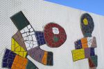 Hopscotch | Public Mosaics by Deirdre Saunder | Hopscotch Bridge in Washington