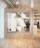 Logo weaving for Insidesource | Wall Sculpture in Wall Hangings by ANTLRE - Hannah Sitzer | InsideSource in San Francisco. Item made of fabric with fiber