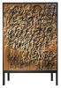 Say It Again Armoire, Mix Media Graffiti Artwork Doors | Wardrobe in Storage by Morgan Clayhall