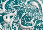 Birth of Form: Ocean Version (SOLD) | Oil And Acrylic Painting in Paintings by Alessia Lu. Item made of canvas works with contemporary & coastal style