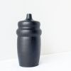Sonsy Black Vase #2 | Vases & Vessels by Whirl & Whittle | Pooja Pawaskar. Item made of oak wood