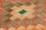 Vintage Zeki Müren Rug with Polychromatic Diamond Geometric | Area Rug in Rugs by Rug and Kilim