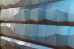 Sculpture Installation | Wall Sculpture in Wall Hangings by MORAN BROWN | CPMC Van Ness Campus in San Francisco. Item made of aluminum