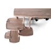 Ash Cirrus Coat Rack, Modern Wall Mounted Hooks and Shelves | Shelving in Storage by Arid. Item composed of wood compatible with minimalism and contemporary style