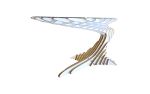 One Balance Desk | Tables by Peter Qvist. Item made of birch wood with glass works with minimalism & contemporary style