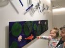 Fused Glass Dragonfly Mural | Wall Sculpture in Wall Hangings by Mark Ditzler Glass Studio, LLC | Lucile Packard Children's Hospital Stanford- Oncology in Palo Alto. Item made of glass