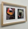 Square Tip | Collage in Paintings by Susan Smereka. Item made of paper