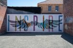 INSPIRE Mural | Street Murals by Elliot | Livermore Mural Festival in Livermore