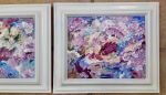 Blooming 1 (2025) | Oil And Acrylic Painting in Paintings by Elena Parau. Item made of paper compatible with minimalism and country & farmhouse style