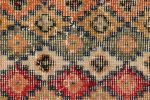 Vintage Zeki Müren Runner with Polychromatic Diamond Pattern | Area Rug in Rugs by Rug and Kilim