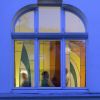 Stained Glass Triptych | Photography by Maarten Rots | Euregio Kunsthaus Bocholt in Bocholt. Item composed of glass